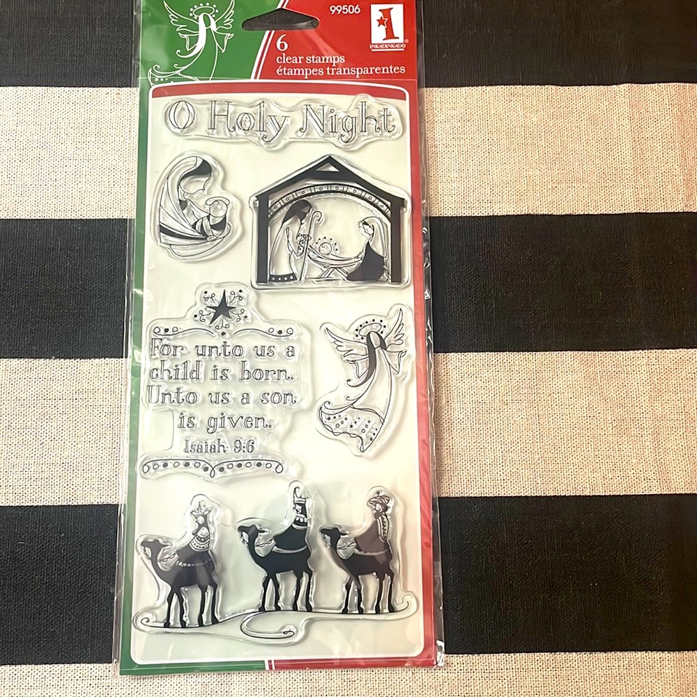 Inkadinkado 6 clear stamps